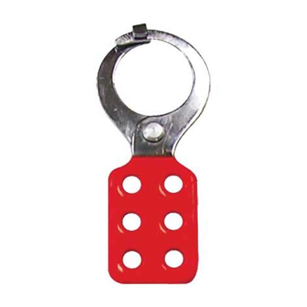 Vinyl Coated Hasp - Single Locking - 38mm PS-LOTO-HASP-CPSL